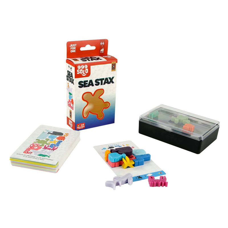 Afbeelding laden in galerijviewer, 999games 999 games sea stax denkspel (nederlands, 1 speler, vanaf 7 jaar, 44 opdrachten)

