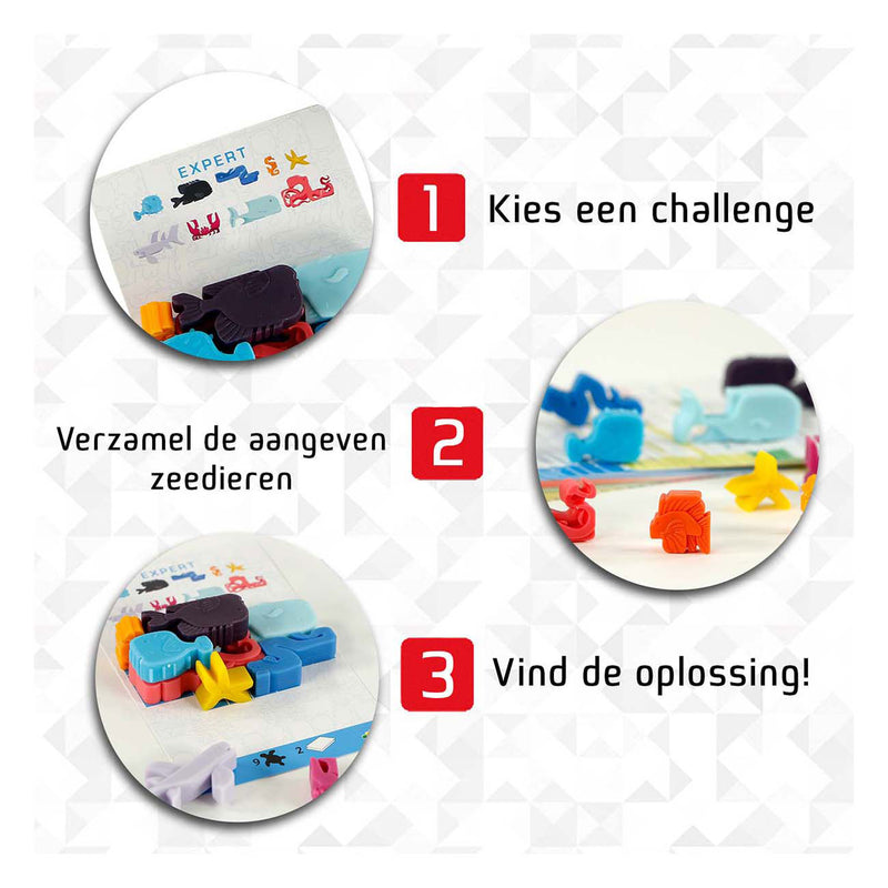 Afbeelding laden in galerijviewer, 999games 999 games sea stax denkspel (nederlands, 1 speler, vanaf 7 jaar, 44 opdrachten)
