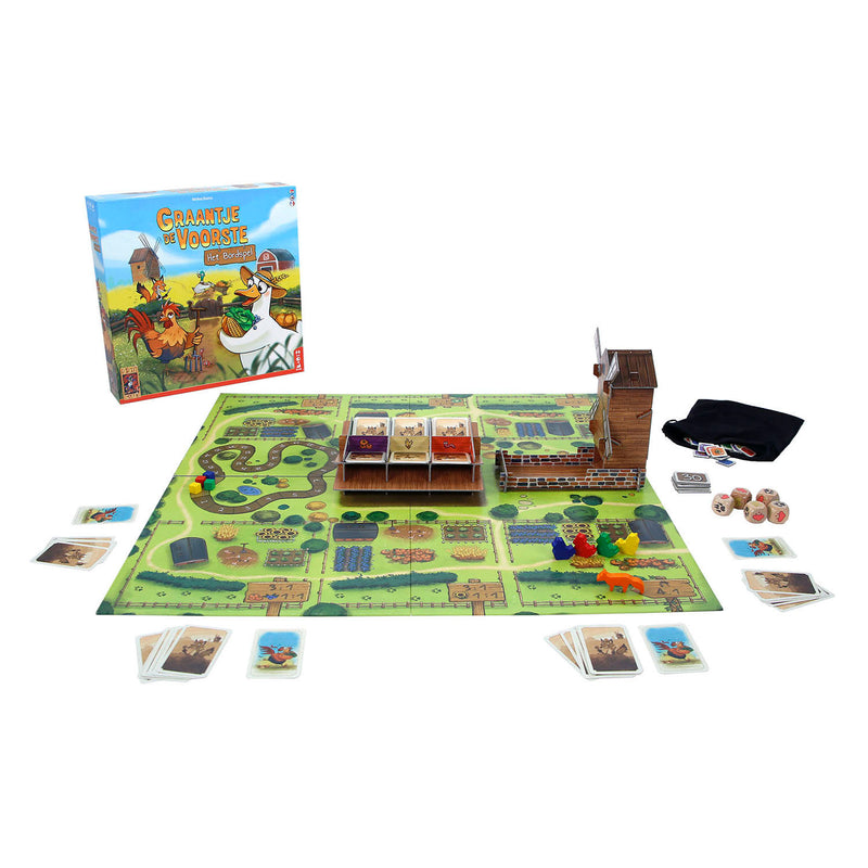 Afbeelding laden in galerijviewer, 999games 999 games graantje de voorste: het bordspel (nederlands, 2 - 6 spelers, 45 minuten, vanaf 10 jaar)
