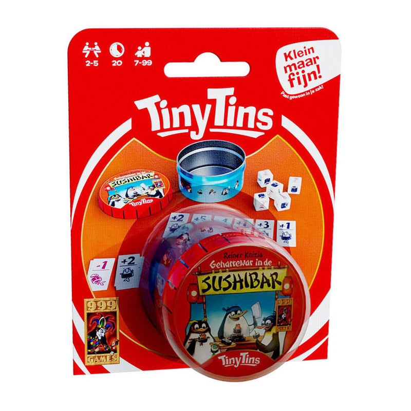 Afbeelding laden in galerijviewer, 999games tiny tins: geharrewar in de sushibar

