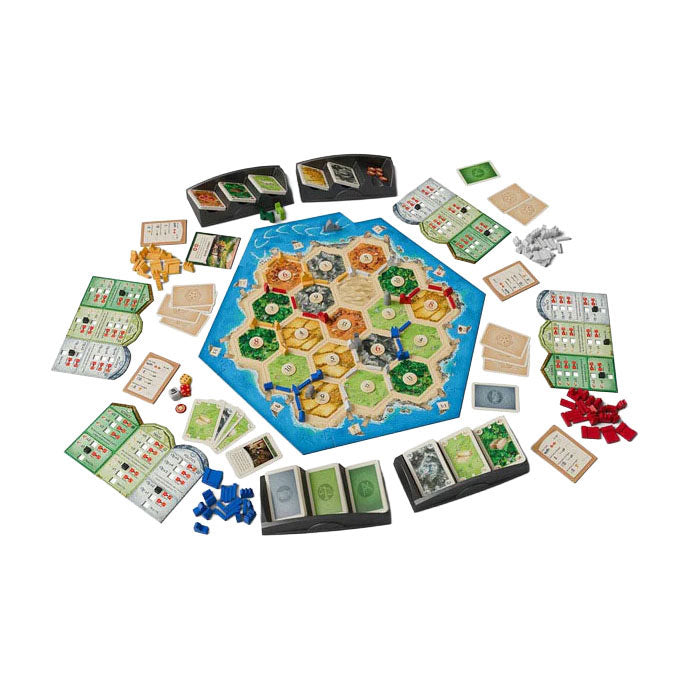 Afbeelding laden in galerijviewer, Asmodee catan cities knights 6th edition en - engelse versie

