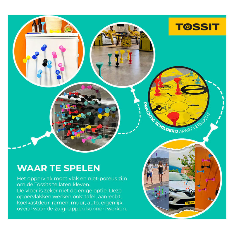 Afbeelding laden in galerijviewer, 999games 999 games tossit - starter pack - rood-turquoise
