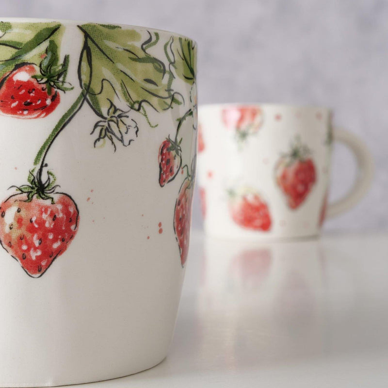Afbeelding laden in galerijviewer, Boltze home jumbo mok strawberry 450ml
