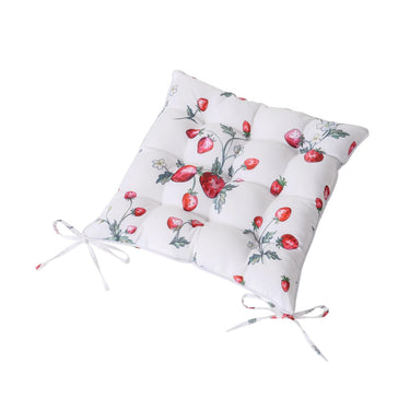 Boltze home zitkussen aardbei 'emily' polyester 40x40x7cm