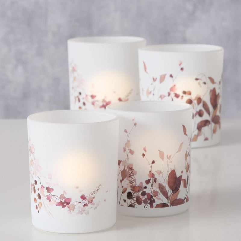 Afbeelding laden in galerijviewer, Boltze home theelichthouder bernada 2-delig h8,3-10 cm wit
