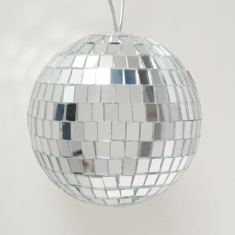 Afbeelding laden in galerijviewer, Boltze home kerstbal disco glas 10x10cm
