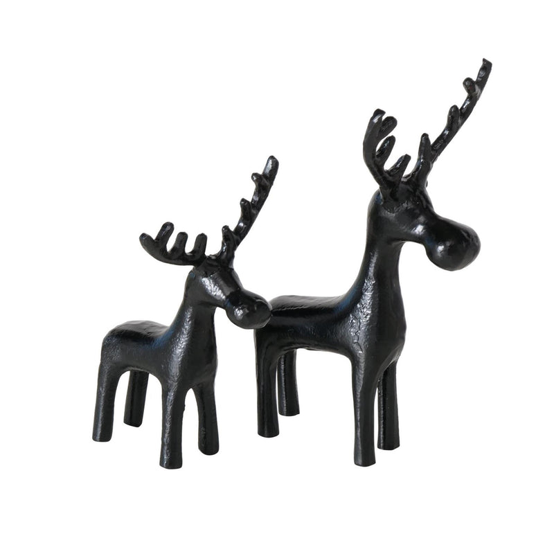 Afbeelding laden in galerijviewer, Boltze home figuur eland zwart 2-delig
