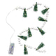 Boltze home strengverlichting kerstbomen tarvo op batterij met timer l130cm