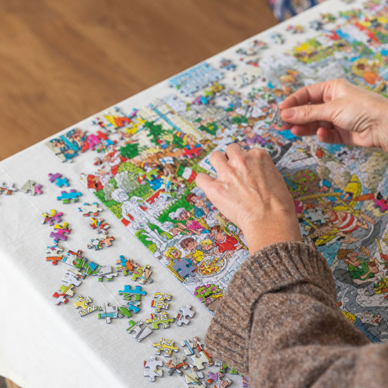Afbeelding laden in galerijviewer, Jumbo jan van haasteren legpuzzel - zuidpool, 1000st.
