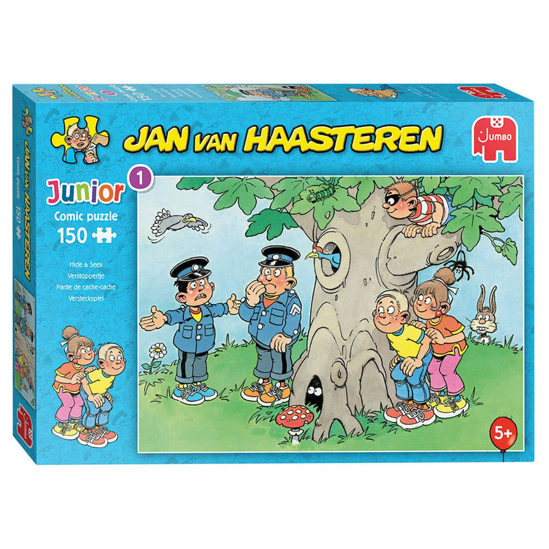 Afbeelding laden in galerijviewer, Jan van Haasteren Legpuzzel Junior Verstoppertje, 150st.
