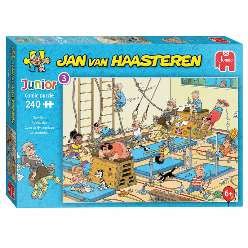 Afbeelding laden in galerijviewer, Jan van Haasteren Legpuzzel Junior Apenkooien, 240st.
