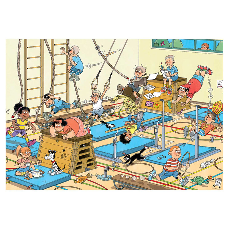 Afbeelding laden in galerijviewer, Jan van Haasteren Legpuzzel Junior Apenkooien, 240st.
