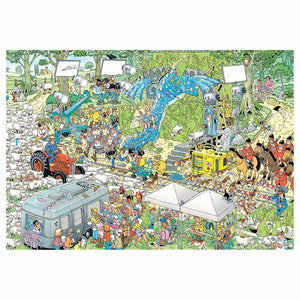 Jumbo jan van haasteren legpuzzel - de filmset, 2000st.