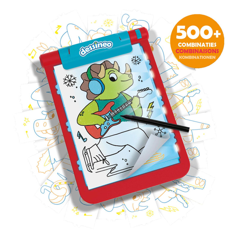 Afbeelding laden in galerijviewer, Jumbo Dessineo Characters Stap voor Stap Tekenbord
