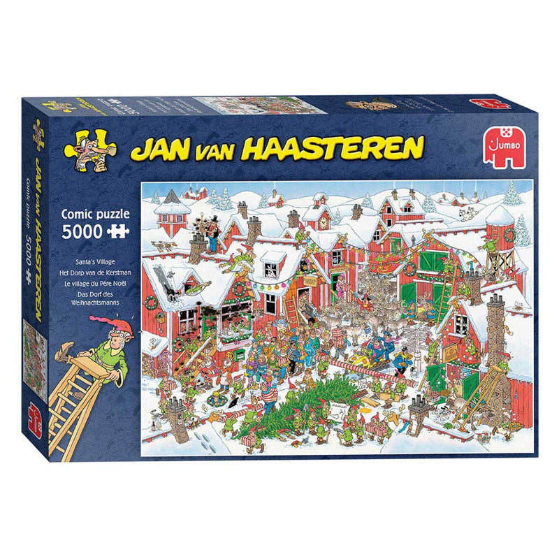 Afbeelding laden in galerijviewer, Jan van haasteren legpuzzel - santa's village, 5000st.
