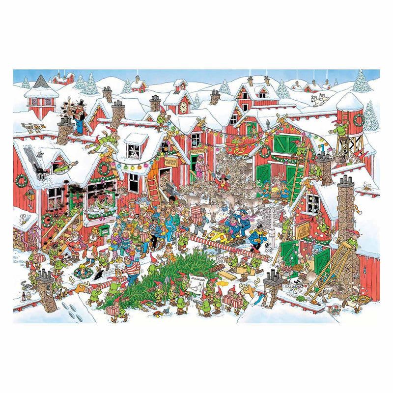 Afbeelding laden in galerijviewer, Jan van haasteren legpuzzel - santa's village, 5000st.
