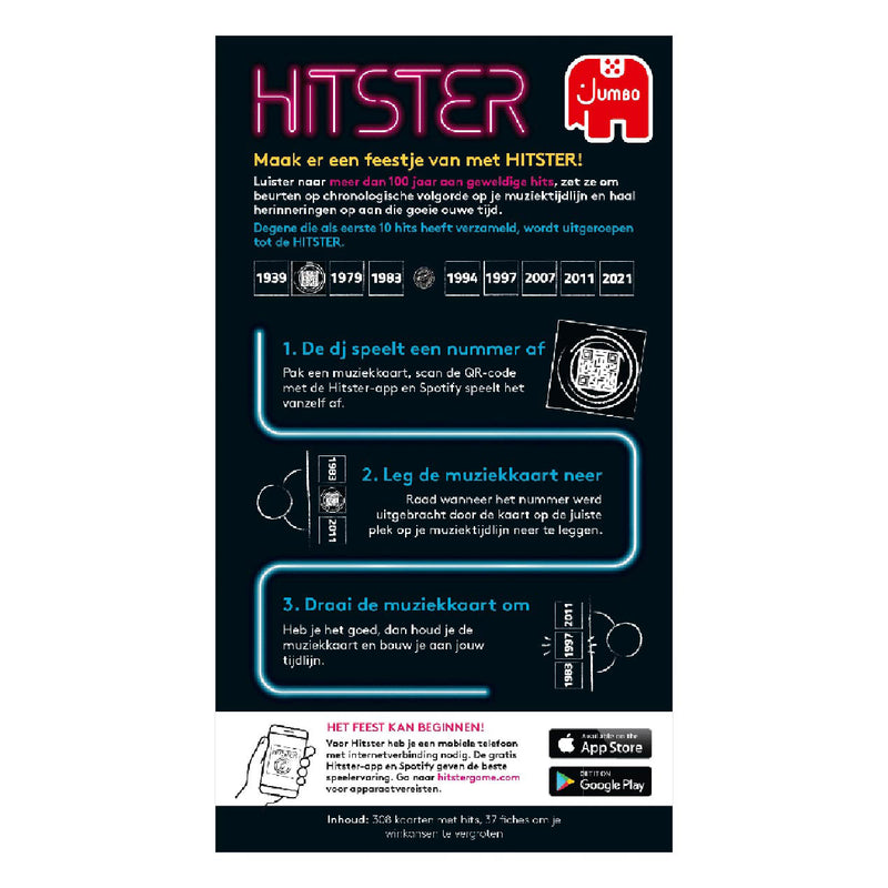 Afbeelding laden in galerijviewer, Jumbo hitster muziekspel
