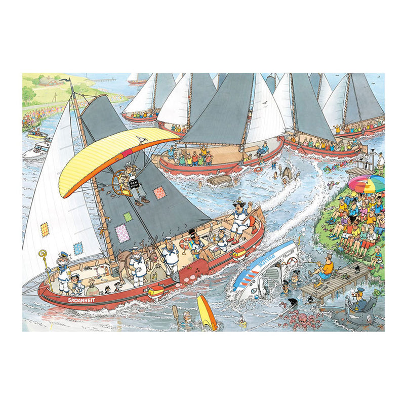 Afbeelding laden in galerijviewer, Jan van haasteren legpuzzel - hollandse tradities, 2x1000st.
