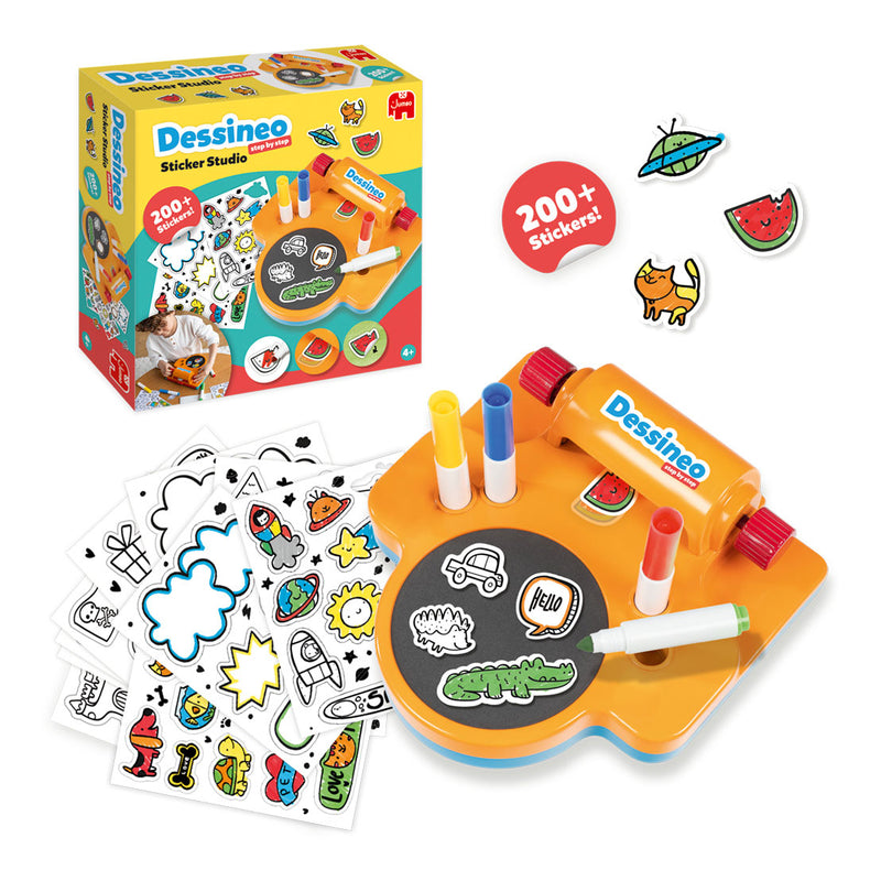 Afbeelding laden in galerijviewer, Jumbo dessineo sticker studio

