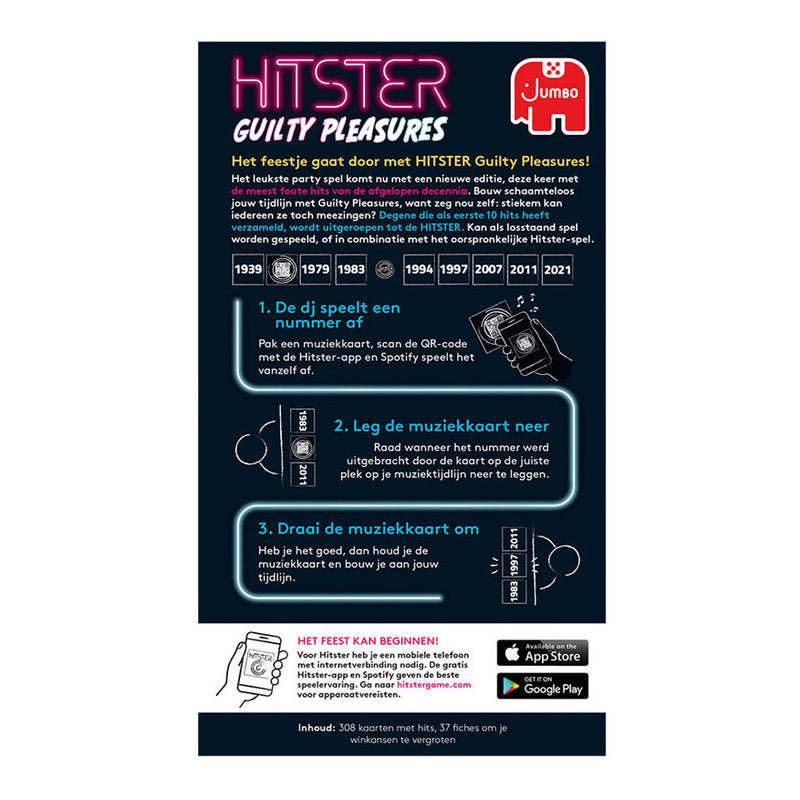 Afbeelding laden in galerijviewer, Jumbo hitster guilty pleasures
