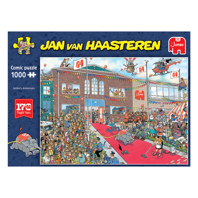 Afbeelding laden in galerijviewer, Jan van Haasteren Legpuzzel 170 Jaar Jumbileum, 1000st.
