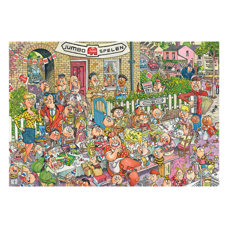 Afbeelding laden in galerijviewer, Jumbo Wasgij Destiny Legpuzzel 170 Jaar Special. 1000st.
