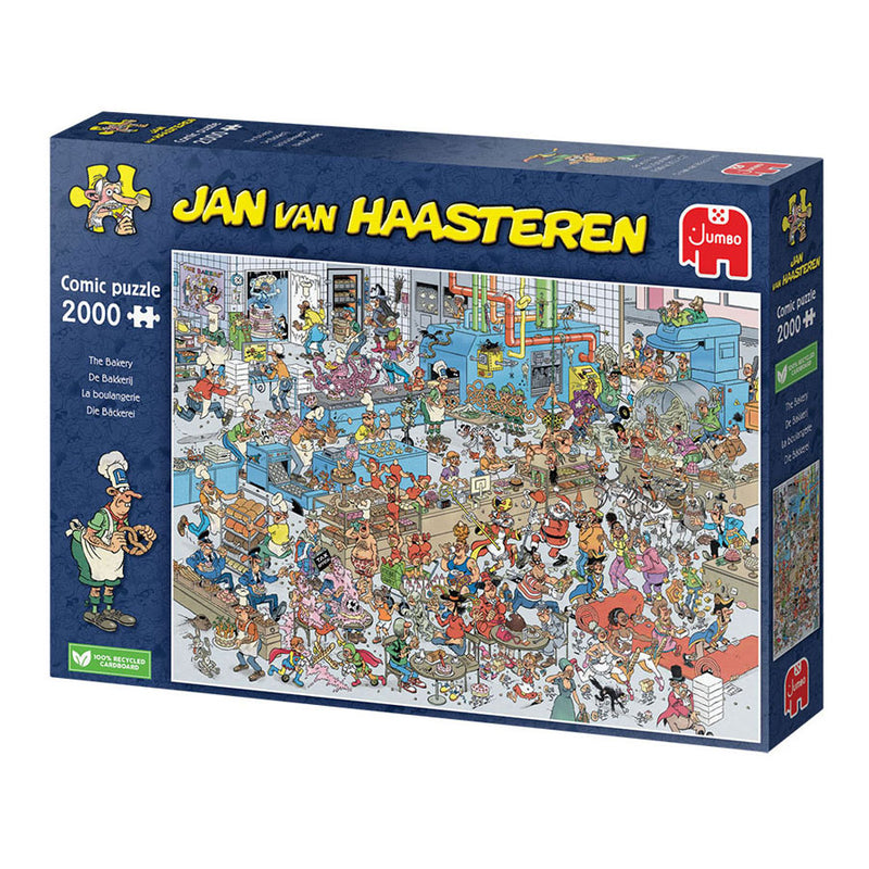 Afbeelding laden in galerijviewer, Jumbo jan van haasteren legpuzzel - de bakkerij, 2000st.

