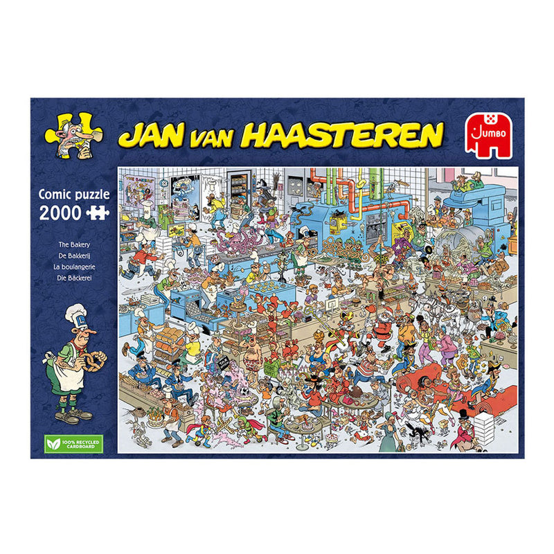 Afbeelding laden in galerijviewer, Jumbo jan van haasteren legpuzzel - de bakkerij, 2000st.
