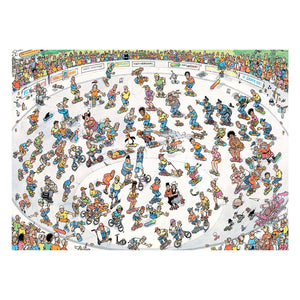 Jumbo jan van haasteren puzzel skateboarden in de bowl 2000 stukjes
