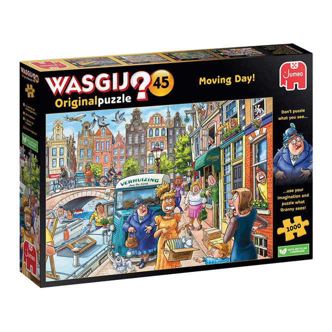 Afbeelding laden in galerijviewer, Jumbo Wasgij Original 45 Verhuisdag!, 1000st.
