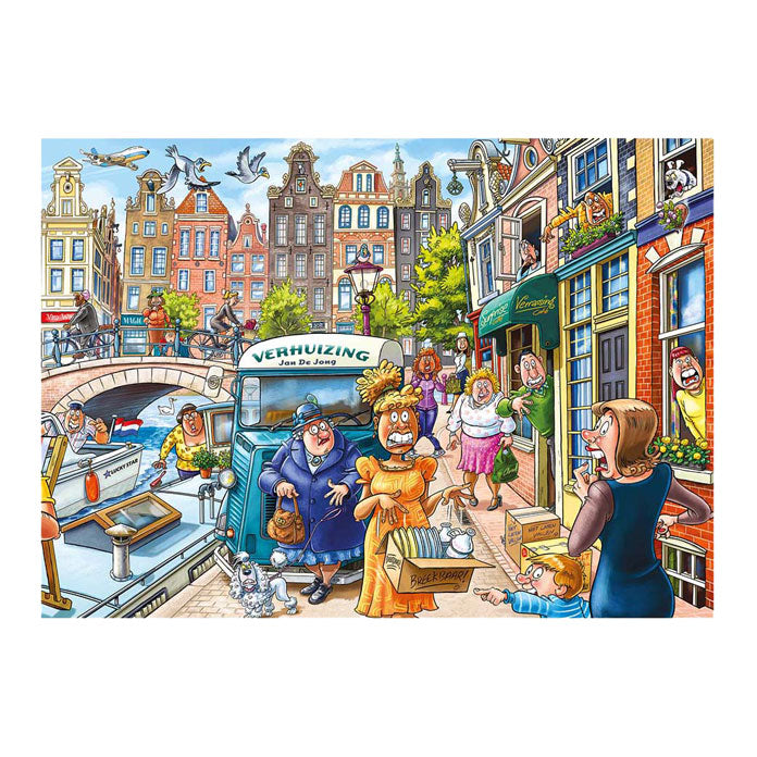 Afbeelding laden in galerijviewer, Jumbo Wasgij Original 45 Verhuisdag!, 1000st.
