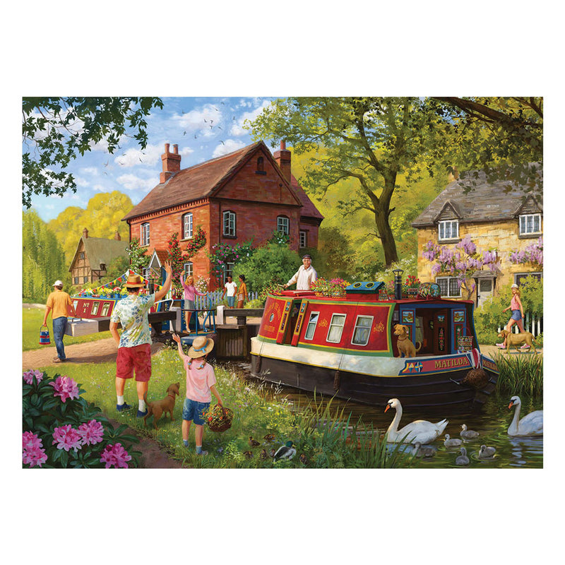 Afbeelding laden in galerijviewer, Jumbo falcon legpuzzzel - countryside locks, 1000st.
