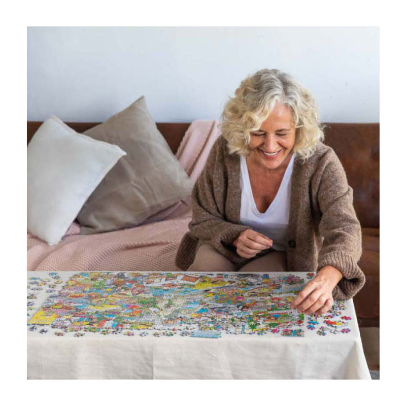 Afbeelding laden in galerijviewer, Jumbo jan van haasteren legpuzzel - de sluizen, 1000st.
