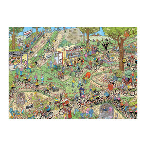 Jumbo jan van haasteren legpuzzel - veldrijden, 1000st.