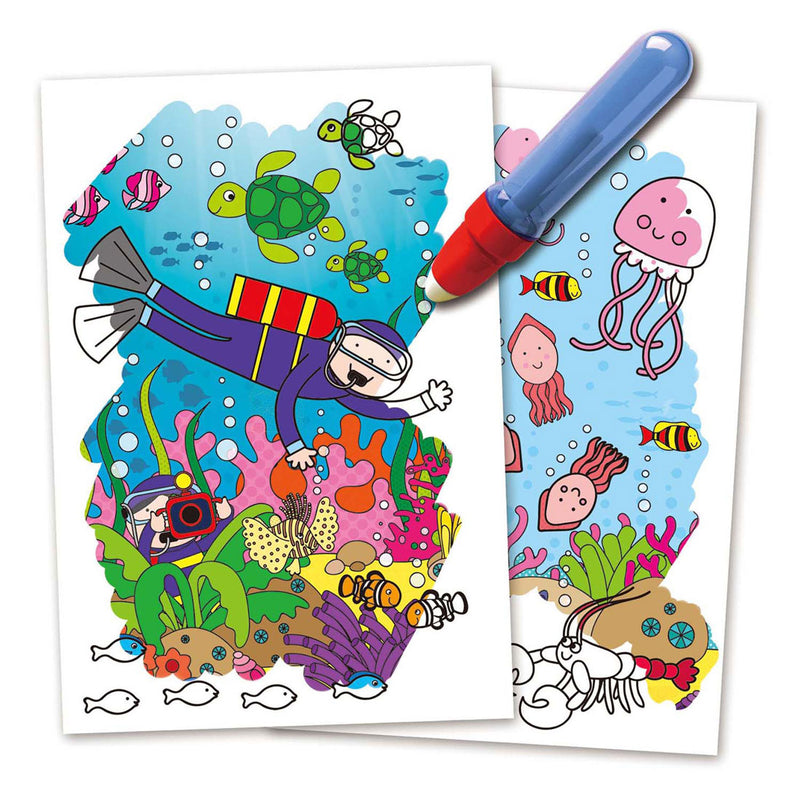 Afbeelding laden in galerijviewer, Galt kleurboekje watermagie under the sea
