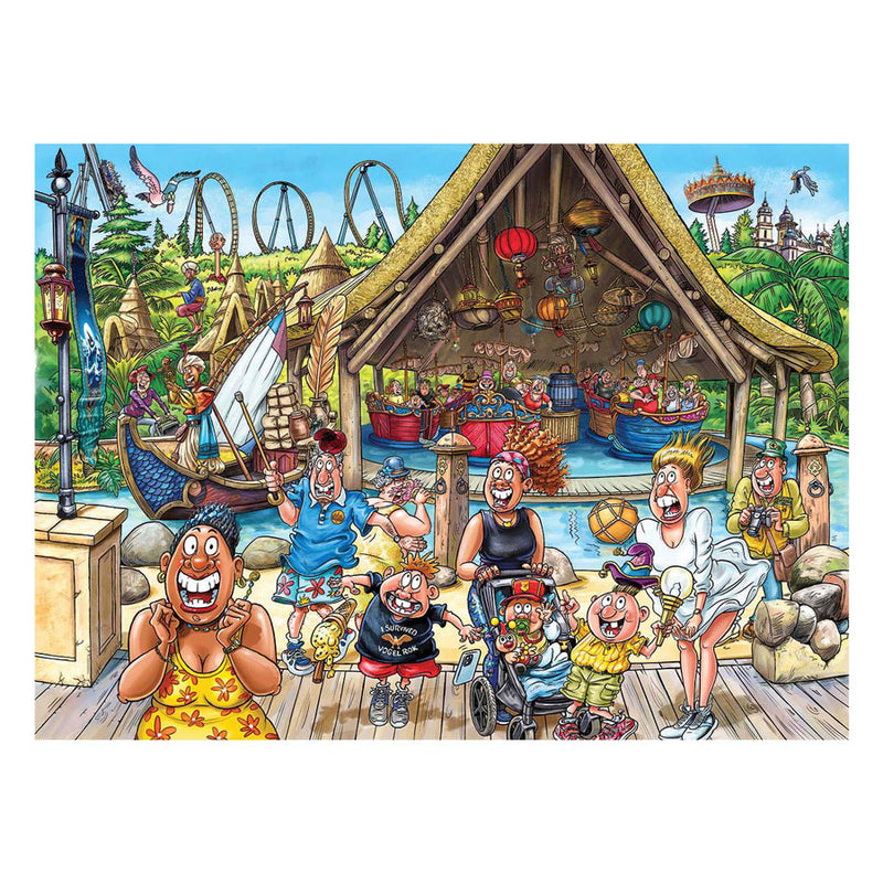 Afbeelding laden in galerijviewer, Jumbo wasgij original efteling legpuzzel - de wereld van sindbad! - 1000st.

