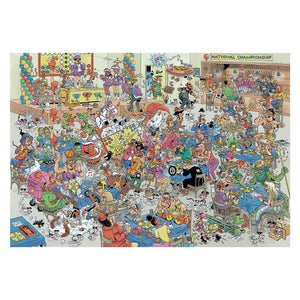Jumbo puzzel 2000 st. jvh nk mens erger je niet