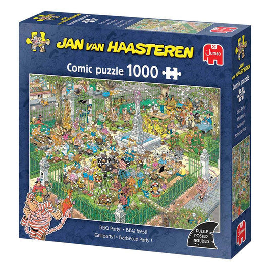 Jumbo puzzel 1000 st. jvh bbq feest!