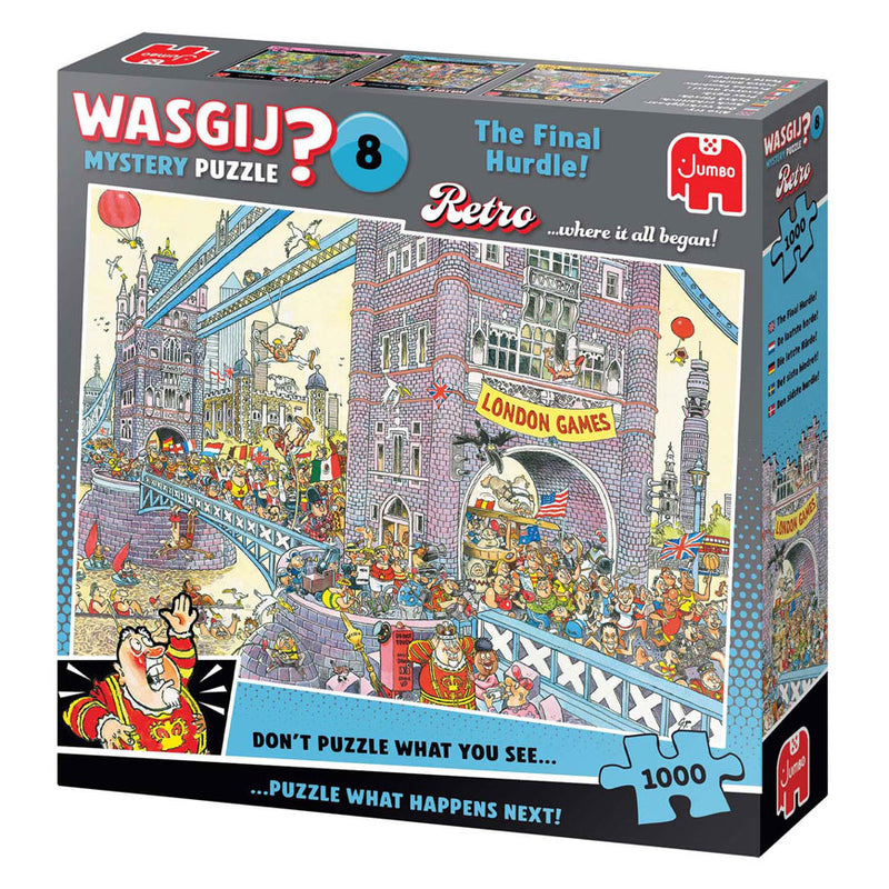 Afbeelding laden in galerijviewer, Wasgij retro mystery 8 legpuzzel - de laatste horde!, 1000st.
