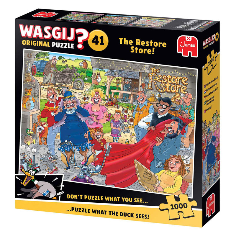 Afbeelding laden in galerijviewer, Jumbo wasgij orignal 41 legpuzzel - motormake-over, 1000st.
