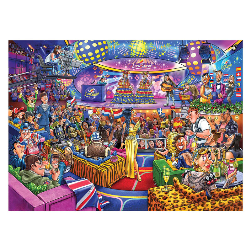 Afbeelding laden in galerijviewer, Jumbo wasgij mystery 25 - eurosound contest!, 1000st.
