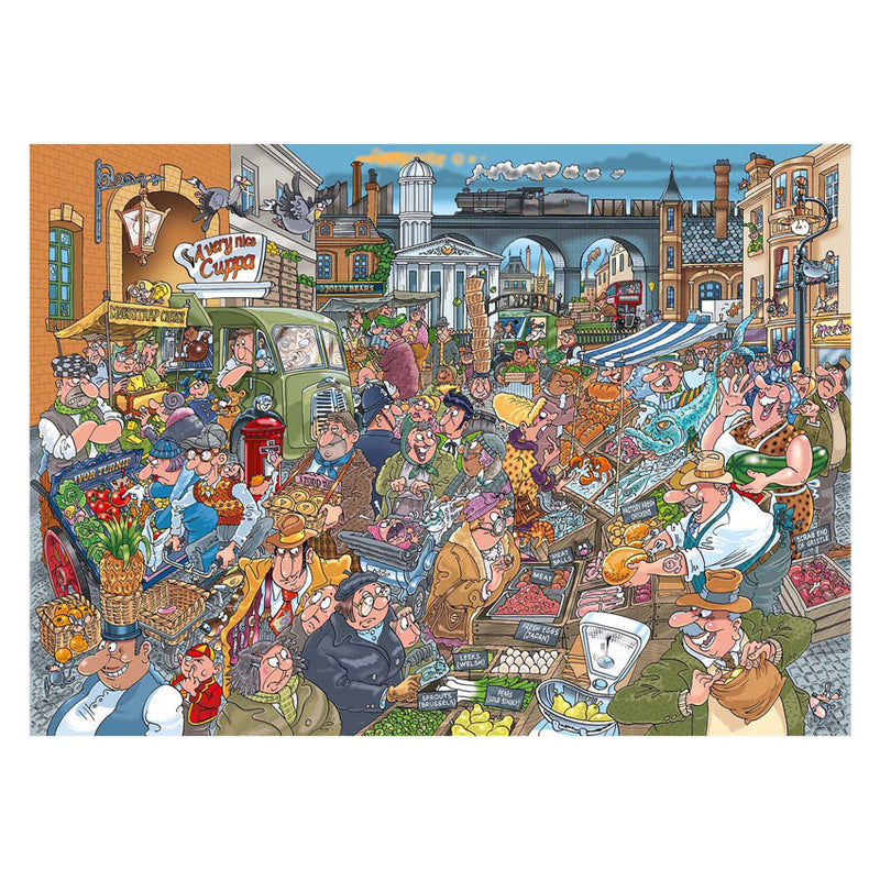 Afbeelding laden in galerijviewer, Jumbo wasgij destiny 26 legpuzzel - barstensvol bio!, 1000st.
