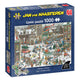 Jumbo jan van haasteren legpuzzel - kerstmis, 1000st.