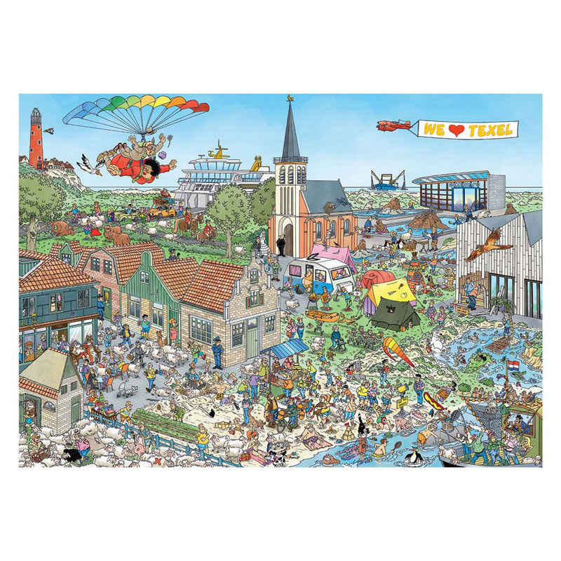 Afbeelding laden in galerijviewer, Jumbo puzzel 1000 st. jvh - rondje texel
