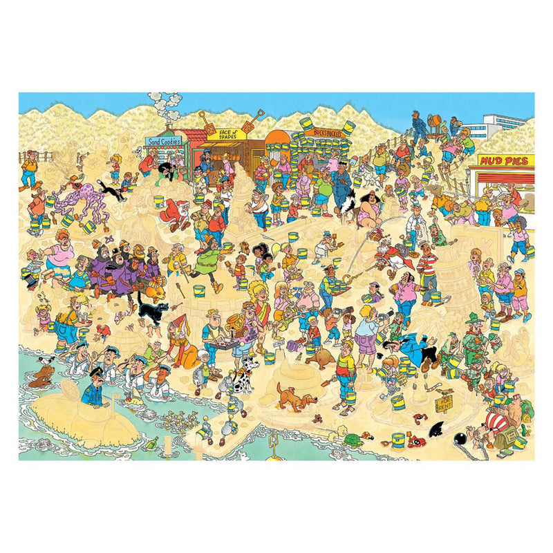 Afbeelding laden in galerijviewer, Jumbo jan van haasteren legpuzzel - zandsculpturen, 1000st.
