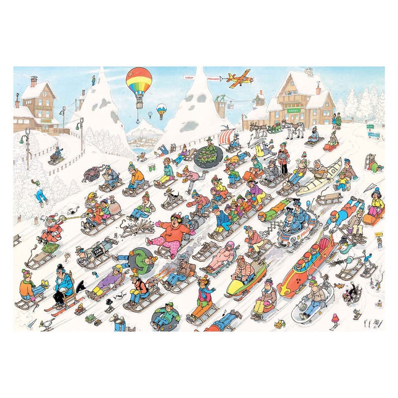 Afbeelding laden in galerijviewer, Jan van haasteren legpuzzel - van onderen!, 1000st.
