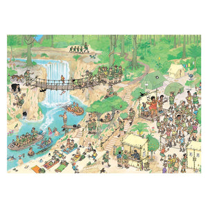 Jumbo puzzel 1000 st. jvh - de jungletocht