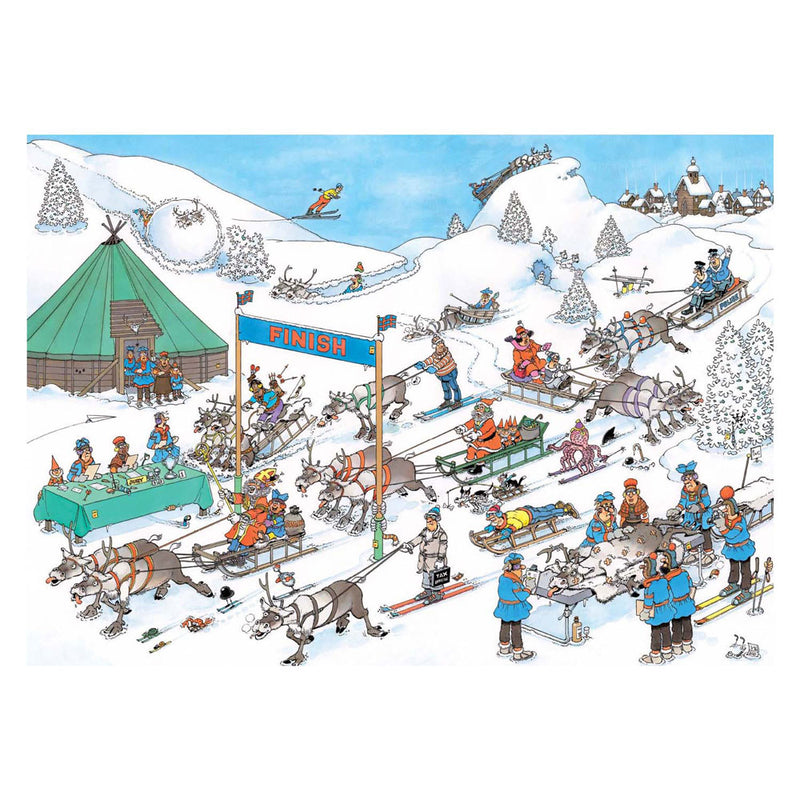 Afbeelding laden in galerijviewer, Jumbo jan van haasteren legpuzzel - race, 500st.
