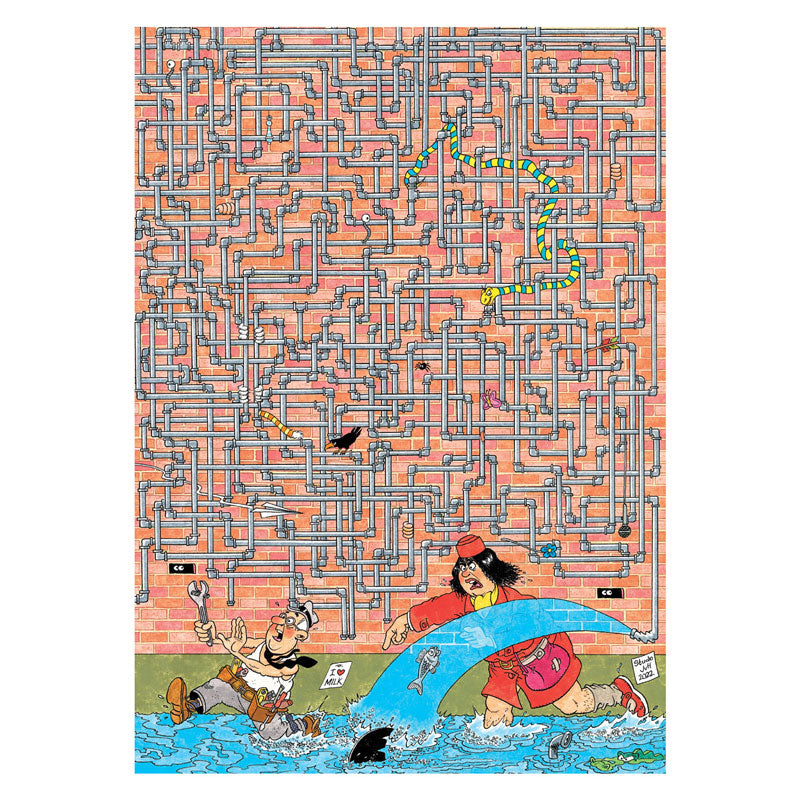 Afbeelding laden in galerijviewer, Jumbo puzzel 500 st. jvh expert 5 - waar is het lek!
