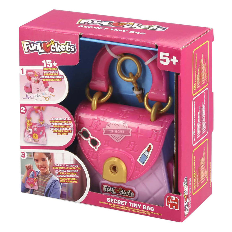 Afbeelding laden in galerijviewer, Jumbo funlockets mini schoudertas met geheime verrassingen
